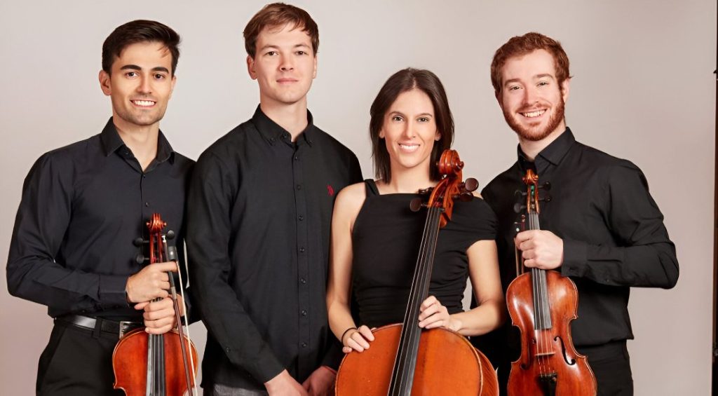 Schubert Quartet: Jacobo Christensen, Álvaro Miguel García Ros, Alba Urbano Alguacil y Mikhail Tolstov
